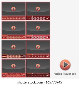 Vector video player set design