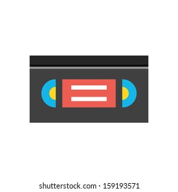 Vector Videotape Icon