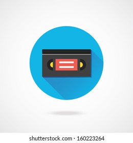 Vector Videotape Icon