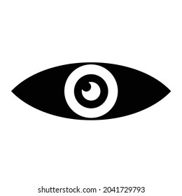 Vector View Glyph Icon Design
