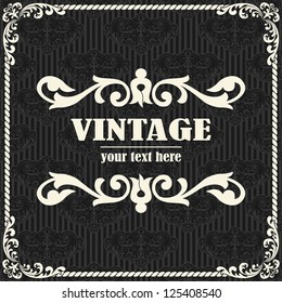 Vector vintage background