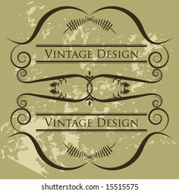 Vector vintage background