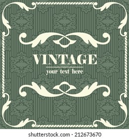 Vector vintage background