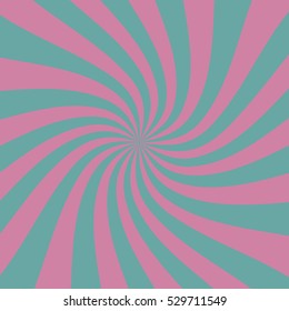 Vector vintage background, blue and pink striped. Eps10.