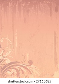 Vector vintage background with copy space.