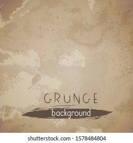 Vector vintage background. Grunge texture of old paper.