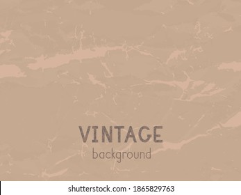Vektorvintage, Hintergrund. Grunge Textur des alten Papiers.