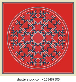 Vector vintage background illustration