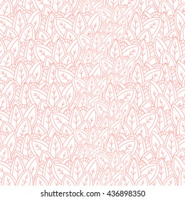 Vector Vintage Background With Leaves