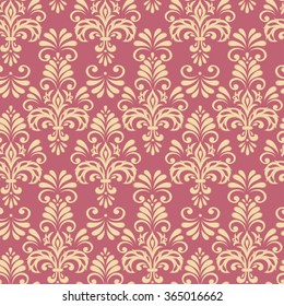 Vector vintage background for textile design