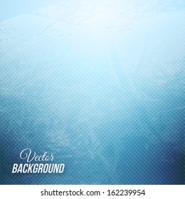 Vector vintage background with transparent grid and grunge texture