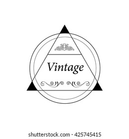 vector vintage badges and label 