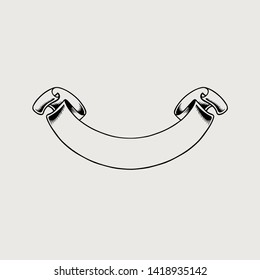 Vector of Vintage Banner Design
