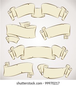 Vector Vintage Banners