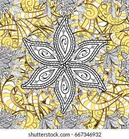 Vector vintage baroque floral pattern. Luxury, royal and Victorian concept. White pattern on white background with white elements. Ornate decoration.