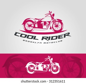 vector vintage bike design element, t-shirt design, graphic design, logo