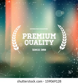 Vector vintage blurry unfocused background with light leaks - Premium quality