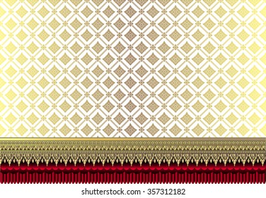 Vector vintage border frame engraving with retro ornament pattern in antique rococo style decorative design
