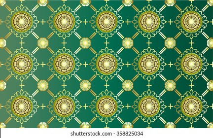 Vector vintage border frame engraving with retro ornament pattern in antique rococo style decorative design