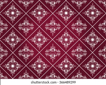 Vector vintage border frame engraving with retro ornament pattern in antique rococo style decorative design