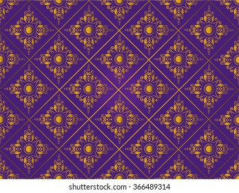 Vector vintage border frame engraving with retro ornament pattern in antique rococo style decorative design