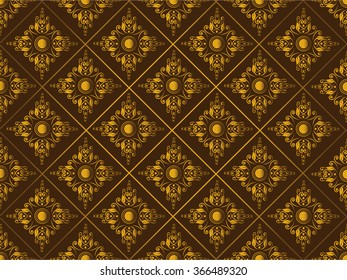 Vector vintage border frame engraving with retro ornament pattern in antique rococo style decorative design