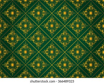 Vector vintage border frame engraving with retro ornament pattern in antique rococo style decorative design