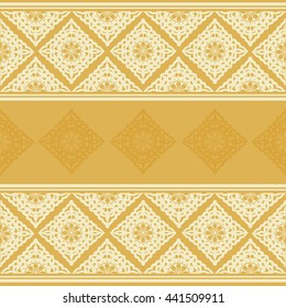 Vector vintage border frame engraving with retro ornament pattern in antique rococo style decorative design
