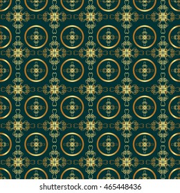 Vector vintage border frame engraving with retro ornament pattern in antique rococo style decorative design
