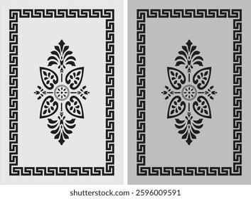 Vector vintage border frame Vector versace desingning