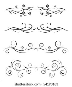 vector vintage borders