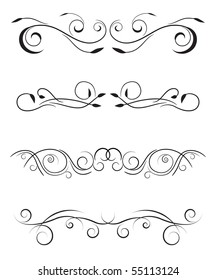 vector vintage borders