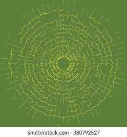 Vector vintage bursting rays - design elements for your design. Great for retro style projects illustration 2