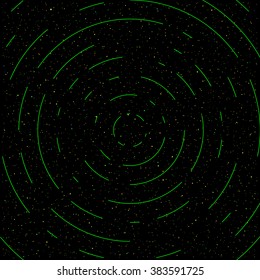 Vector vintage bursting rays - design element