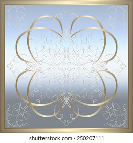 Vector vintage design background.