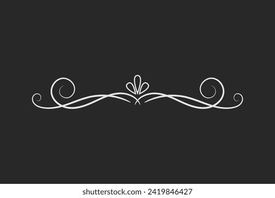 vector vintage dividers page decor with crowns and floral page line decorations ornament elements editable background