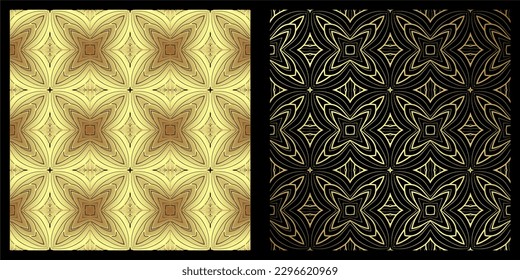 Vector vintage engraved border background frame with retro ornament pattern in vintage rococo style decorative design and laser cutting template part 5
