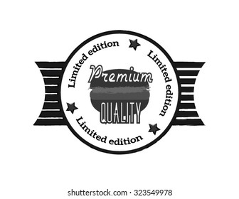 
Vector vintage fast food logo. Retro food logotype. Fast food logo.