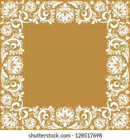 vector vintage floral  background