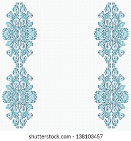vector vintage floral  background