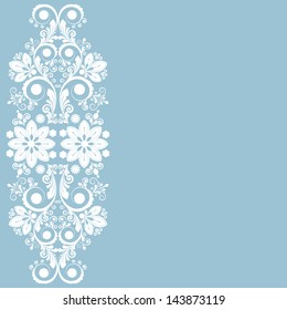 vector vintage floral  background