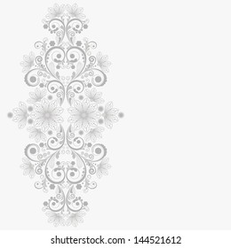 vector vintage floral  background