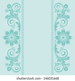vector vintage floral  background 