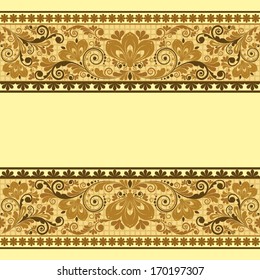 vector vintage floral  background