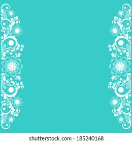 vector vintage floral  background