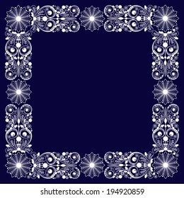 vector vintage floral  background 