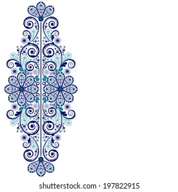 vector vintage floral  background 