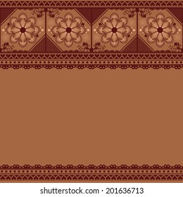 vector vintage floral  background 