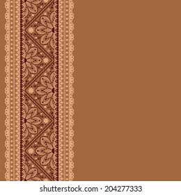 vector vintage floral  background 