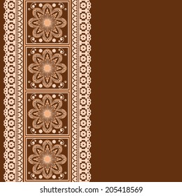 vector vintage floral  background 